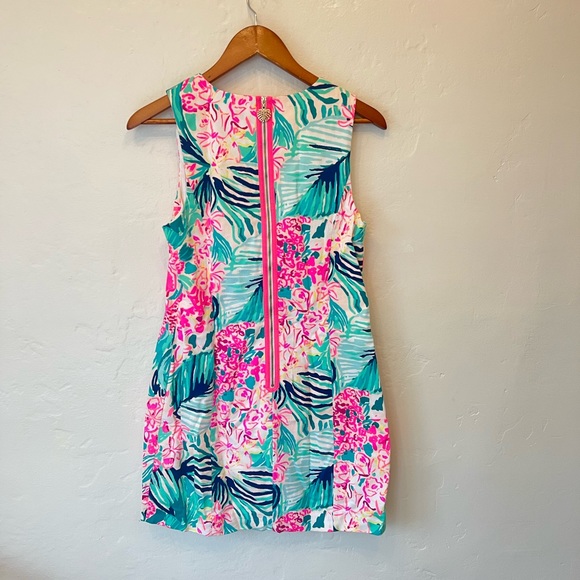 EUC Lilly Pulitzer Mila Shift Dress in Via Flora Print - Picture 6 of 7